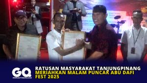 Ratusan Masyarakat Tanjungpinang Meriahkan Malam Puncak Abu Dafi Fest 2025