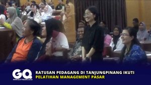Ratusan Pedagang di Tanjungpinang Ikuti Pelatihan Management Pasar