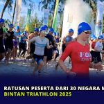 Ratusan Peserta dari 30 Negara Meriahkan Bintan Triathlon 2025