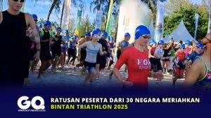 Ratusan Peserta dari 30 Negara Meriahkan Bintan Triathlon 2025