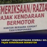 Samsat Tanjungpinang Kembali Gelar Razia Pajak Kendaraan Bermotor