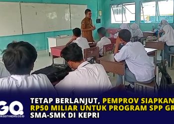 Tetap Berlanjut, Pemprov Siapkan Rp50 Miliar untuk Program SPP Gratis SMA-SMK di Kepri