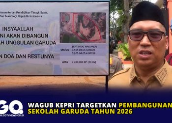 Wagub Kepri Targetkan Pembangunan Sekolah Garuda Tahun 2026