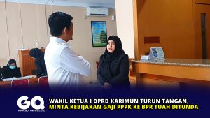 Wakil Ketua I DPRD Karimun Turun Tangan, Minta Kebijakan Gaji PPPK ke BPR Tuah Ditunda