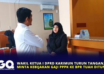 Wakil Ketua I DPRD Karimun Turun Tangan, Minta Kebijakan Gaji PPPK ke BPR Tuah Ditunda.