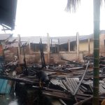 7 Rumah Warga di Desa Kelong Bintan Pesisir Hangus Terbakar