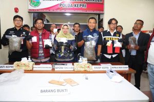 Barang Bukti Narkotika 5,6 Kg Dimusnahkan, Hasil Pengungkapan Polda Kepri Selama Oktober