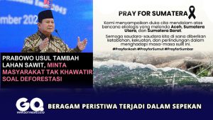 Beragam Peristiwa Terjadi dalam Sepekan