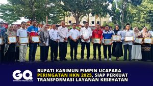 Bupati Karimun Pimpin Ucapara Peringatan HKN 2025, Siap Perkuat Transformasi Layanan Kesehatan
