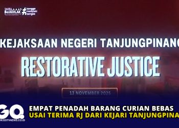 Empat Penadah Barang Curian Bebas Usai Terima RJ dari Kejari Tanjungpinang