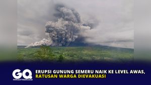 Erupsi Gunung Semeru Naik ke Level Awas, Ratusan Warga Dievakuasi