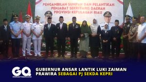 Gubernur Ansar Lantik Luki Zaiman Prawira Sebagai PJ Sekda Kepri