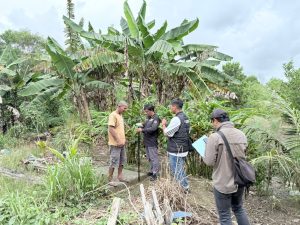 BPN Karimun dan Polisi Lakukan Pengukuran Lahan Ulang Sangketa Antara Pemilik dan Penggarap