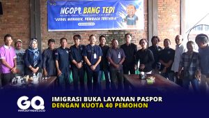 Imigrasi Buka Layanan Paspor dengan Kuota 40 Pemohon
