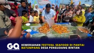Kemeriahan Festival Seafood di Pantai Batumpang desa Pengudang Bintan