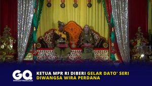 Ketua MPR RI Diberi Gelar Dato’ Seri Diwangsa Wira Perdana