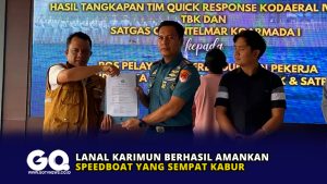 Lanal Karimun Berhasil Amankan Speedboat yang Sempat Kabur