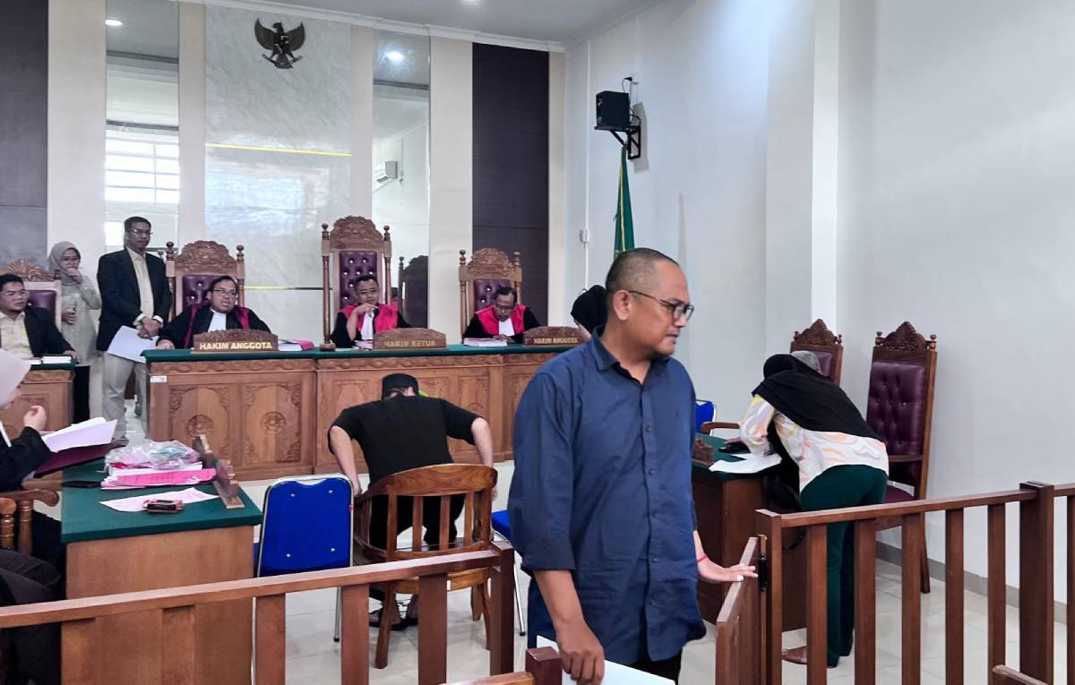 Oknum Polisi Bintan Beserta Istri Dituntut Pidana 7-6 Tahun Penjara, Atas Dugaan TPPO.