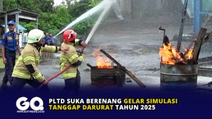PLTD Suka Berenang Gelar Simulasi Tanggap Darurat Tahun 2025