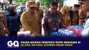Pasar Murah Pemprov Kepri Bersama BI Jelang Nataru Diserbu Emak-Emak