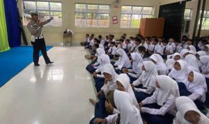 Polresta Tanjungpinang Edukasi Pelajar Soal Budaya Tertib Berlalu Lintas