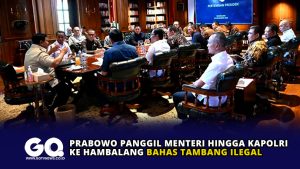 Prabowo Panggil Menteri hingga Kapolri ke Hambalang Bahas Tambang Ilegal