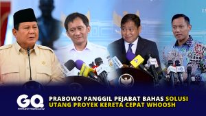 Prabowo Panggil Pejabat Bahas Solusi Utang Proyek Kereta Cepat Whoosh