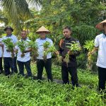 Program Pembinaan WBP, Rutan Karimun Panen 108 Kilogram Kangkung