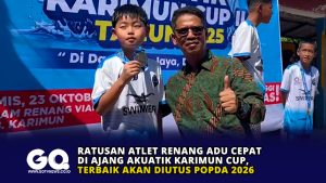 Ratusan Atlet Renang Adu Cepat di Ajang Akuatik Karimun Cup, Terbaik Akan Diutus Popda 2026