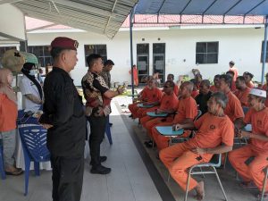 Rutan Karimun Hadirkan Pos Kesehatan Keliling di Blok Hunian