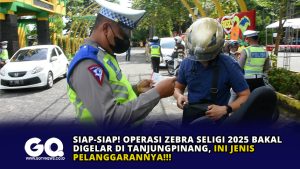 Siap-Siap! Operasi Zebra Seligi 2025 Bakal Digelar di Tanjungpinang, Ini Jenis Pelanggarannya