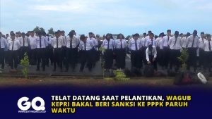 Telat Datang Saat Pelantikan, Wagub Kepri Bakal Beri Sanksi ke PPPK Paruh Waktu