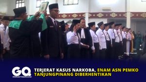 Terjerat Kasus Narkoba, Enam ASN Pemko Tanjungpinang Diberhentikan