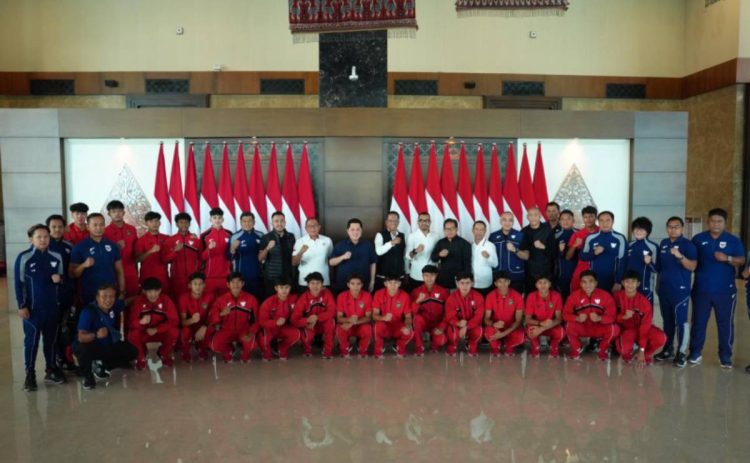 Ketum PSSI Erick Thohir Apresiasi Timnas U-17 dan Minta Pemain Tak Berpuas Diri.