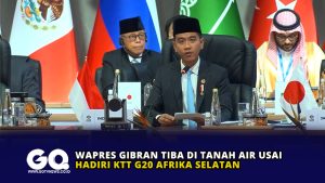 Wapres Gibran Tiba di Tanah Air Usai Hadiri KTT G20 Afrika Selatan