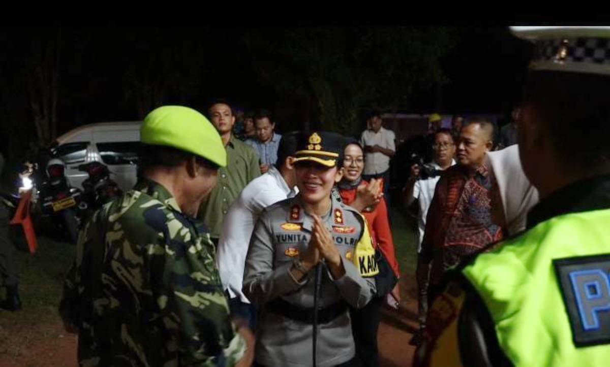 150 Personil Polres Bintan Dikerahkan Amankan Perayaan Natal 2025.