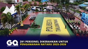 291 Personel Dikerahkan untuk Pengamanan Nataru 2025-2026