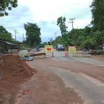 Ada Pelebaran Jalan, Arus Lalin di Jalan Nusantara Km 18 Bintan Timur Dialihkan Sementara