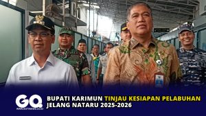 Bupati Karimun Tinjau Kesiapan Pelabuhan Jelang Nataru 2025-2026