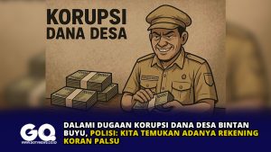 Dalami Dugaan Korupsi Dana Desa Bintan Buyu, Polisi: Kita Temukan Adanya Rekening Koran Palsu