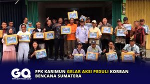 FPK Karimun Gelar Aksi Peduli Korban Bencana Sumatera
