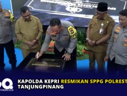 Kapolda Kepri Resmikan SPPG Polresta Tanjungpinang