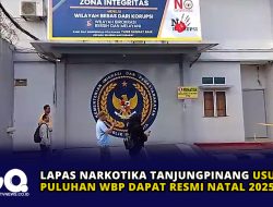 Lapas Narkotika Tanjungpinang Usulkan Puluhan WBP dapat Resmi Natal 2025