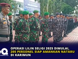 Operasi Lilin Seligi 2025 Dimulai, 205 Personel Siap Amankan Nataru di Karimun