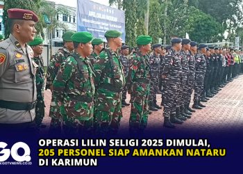 Operasi Lilin Seligi 2025 Dimulai, 205 Personel Siap Amankan Nataru di Karimun