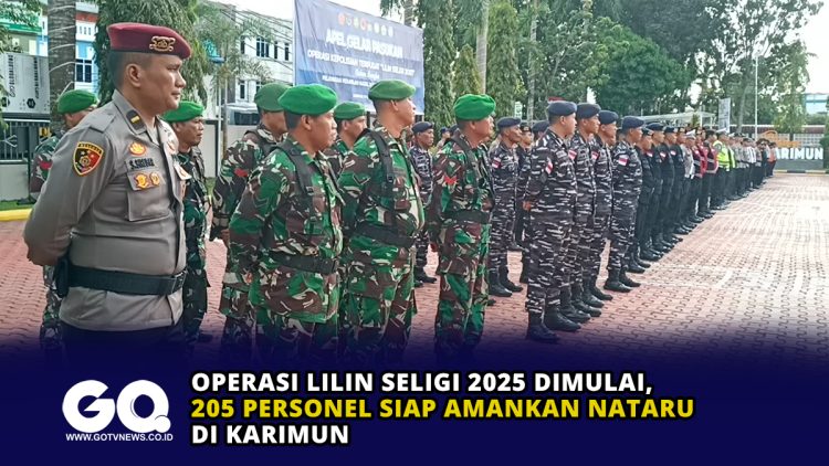 Operasi Lilin Seligi 2025 Dimulai, 205 Personel Siap Amankan Nataru di Karimun