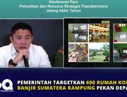 Pemerintah Targetkan 600 Rumah Korban Banjir Sumatera Rampung Pekan Depan