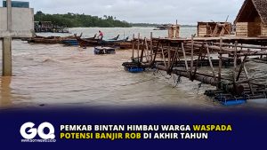 Pemkab Bintan Himbau Warga Waspada Potensi Banjir Rob di Akhir Tahun