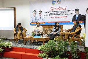 Pemkab Bintan Sosialisasikan Perda Penyerahan PSU Perumahan