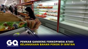 Pemkab Gandeng Forkopimda Atas Kelangkaan Bahan Pokok di Bintan